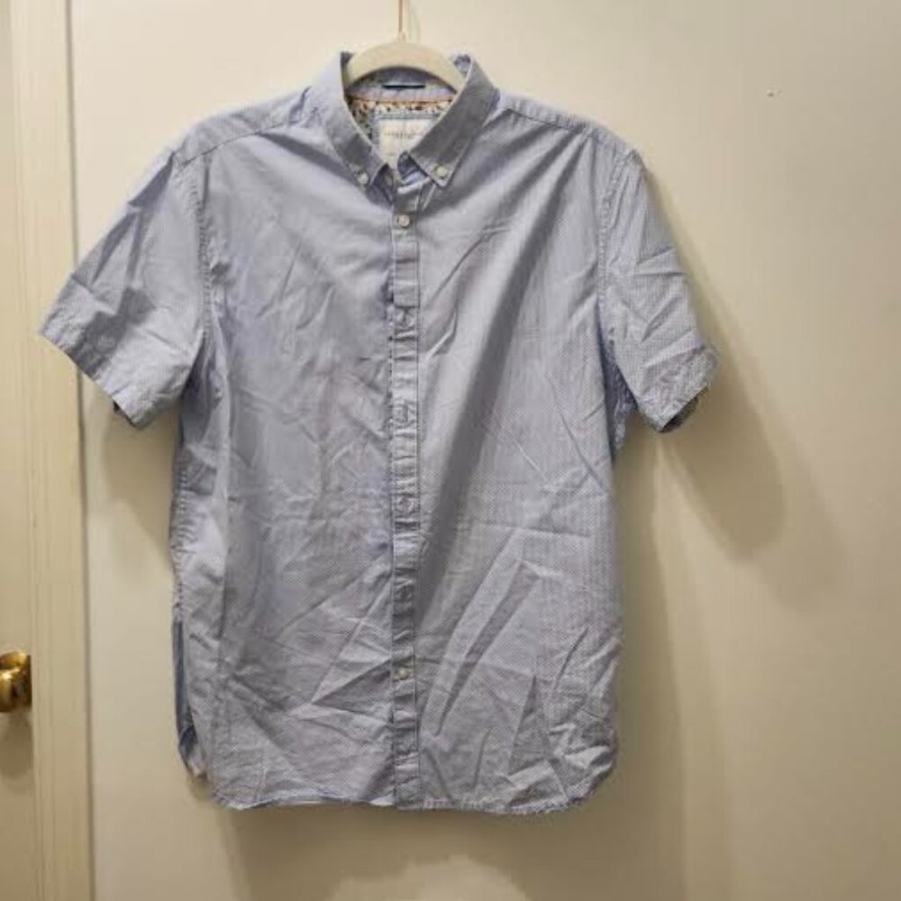 Denim & Flower Men’s Button Down Tee